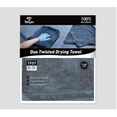 Tonyin MICROFIBER DUO TWISTED DRYING TOWEL (50x80cm 1200gsm) – (двосторонній рушник для сушіння)