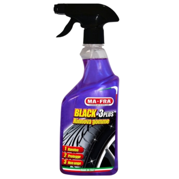 Mafra Black 3 Plus – чорніння шин з ефектом відновлення та захисту