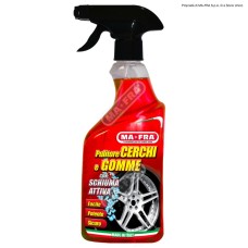 Очисник шин та дисків - PULITORE CERCHI&GOMME DUAL (500мл, пінний розпилювач)