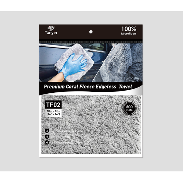 Універсальний рушник Tonyin CORAL FLEECE MICROFIBER 40x40 см 500 г/м²