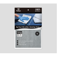 Tonyin MICROFIBER POLISH COMPOUND REMOVAL TOWEL (40x40cm 300gsm) – (мікрофібровий рушник для видалення полірувальних паст)
