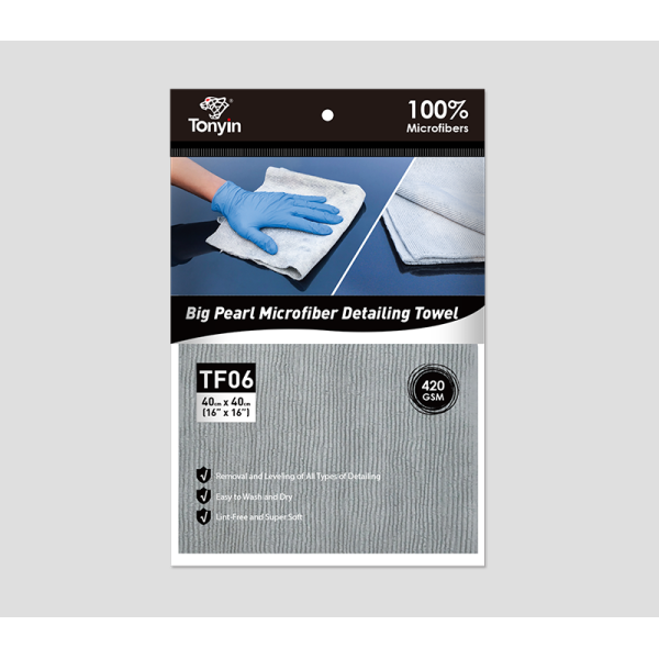 Мікрофібровий рушник Tonyin MICROFIBER POLISH REMOVAL 40x40 см 300 г/м²