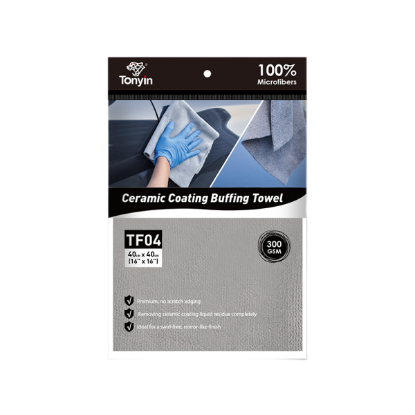 Рушник для розполірування кераміки Tonyin CERAMIC COATING BUFFING 40x40 см 300 г/м²