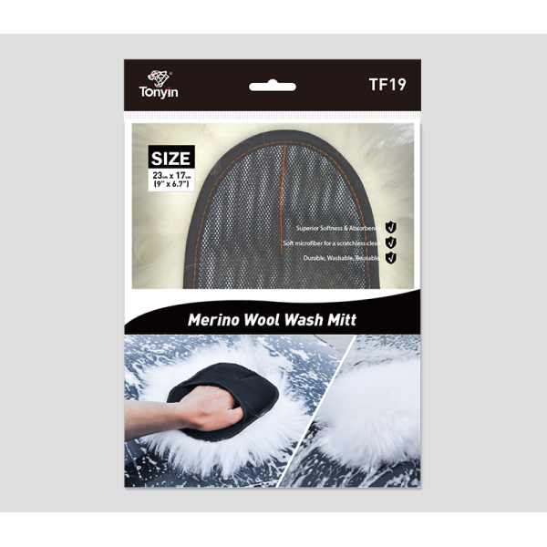 Tonyin Wool Wash Mitt - Рукавиця з натуральної овчини