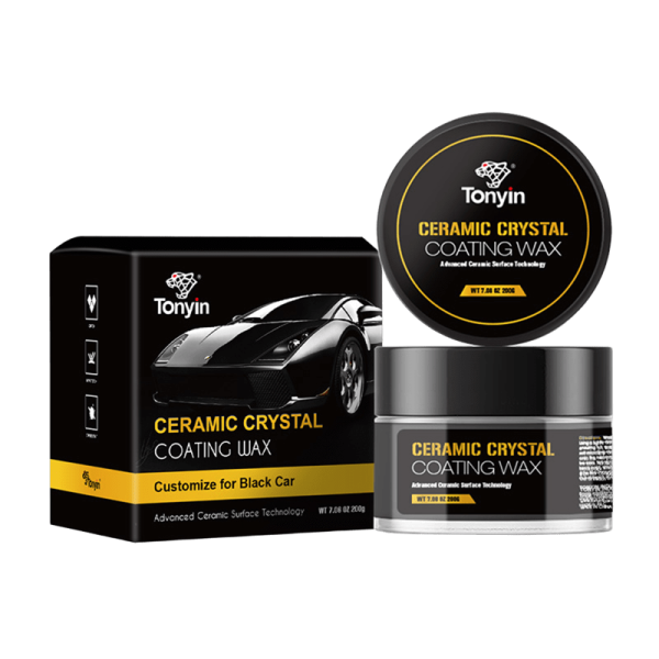 Tonyin CERAMIC BLACK WAX-(Твердий віск для темних авто 200 г)