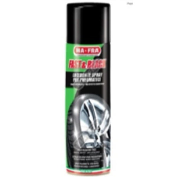 Чорнитель шин - Fast&Black Spray (200мл/500мл,аерозоль)