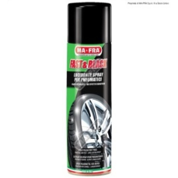 ОНОВЛЮВАЧ ШИН FAST E BLACK SPRAY 500 ML