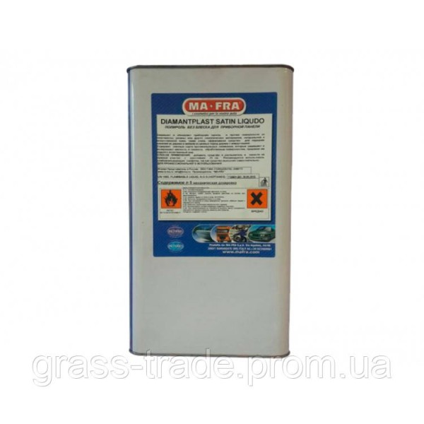 ПОЛІРОЛЬ ПЛАСТИКУ DIAMANTPLAST SATIN LIQUIDO 5 L